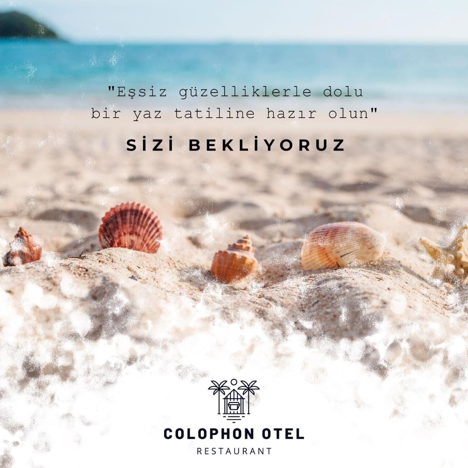 Colophon Beach Otel Gümüldür Exteriör bild